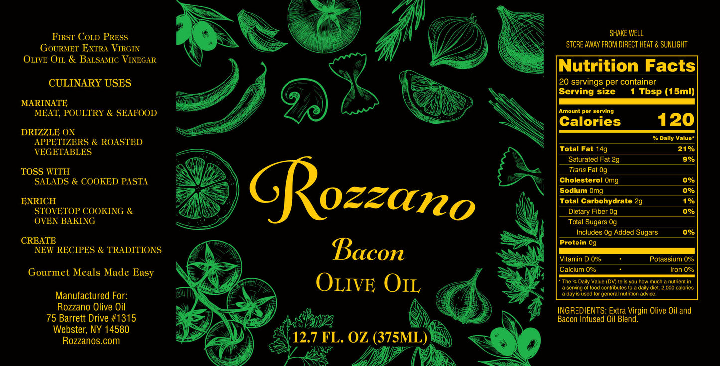 Bacon Olive Oil