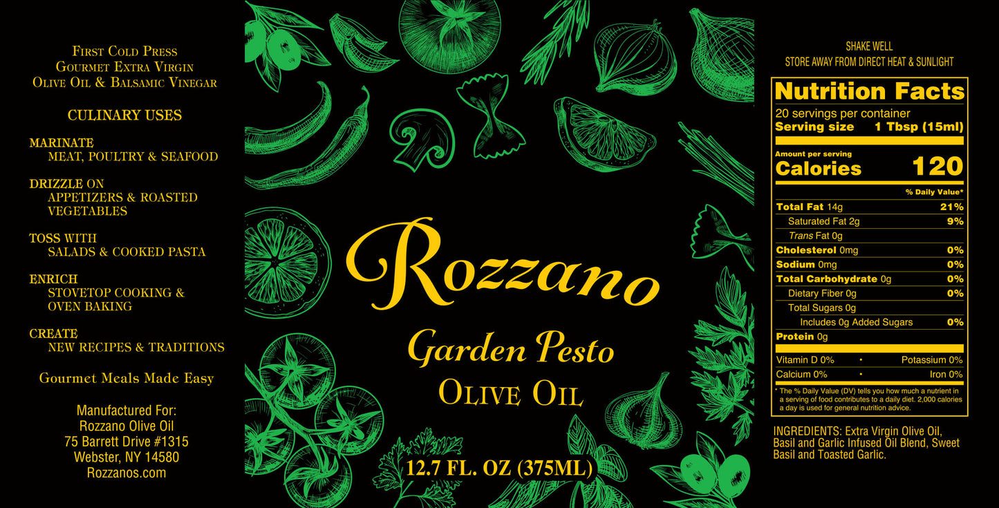 Garden Pesto Olive Oil