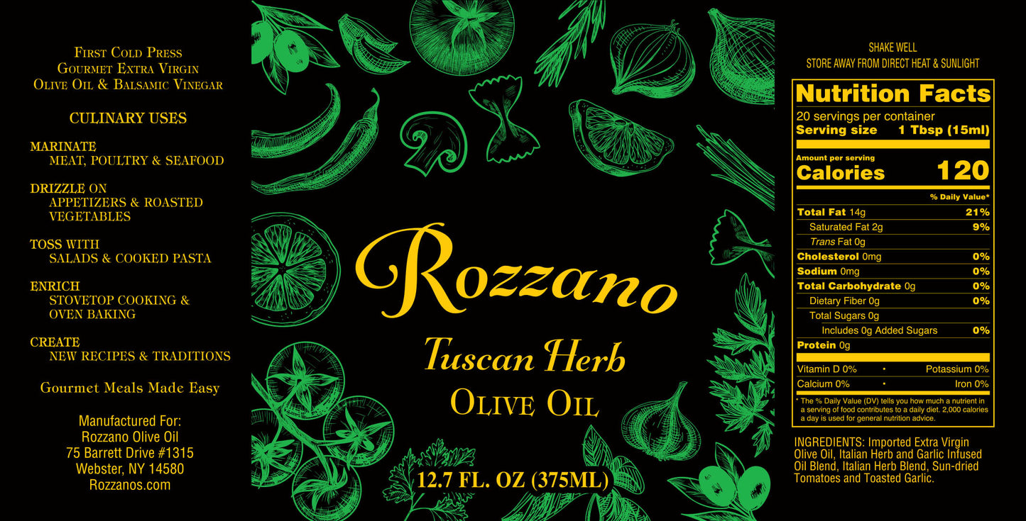 Tuscan Herb Olive Oil